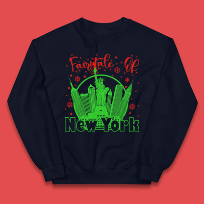 Christmas Fairytale Of New York Kids Jumper