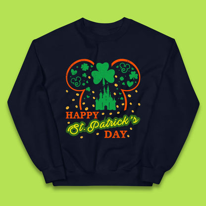 Disney Happy St. Patrick's Day Kids Jumper