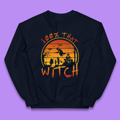 100% That Witch Kids Jumper