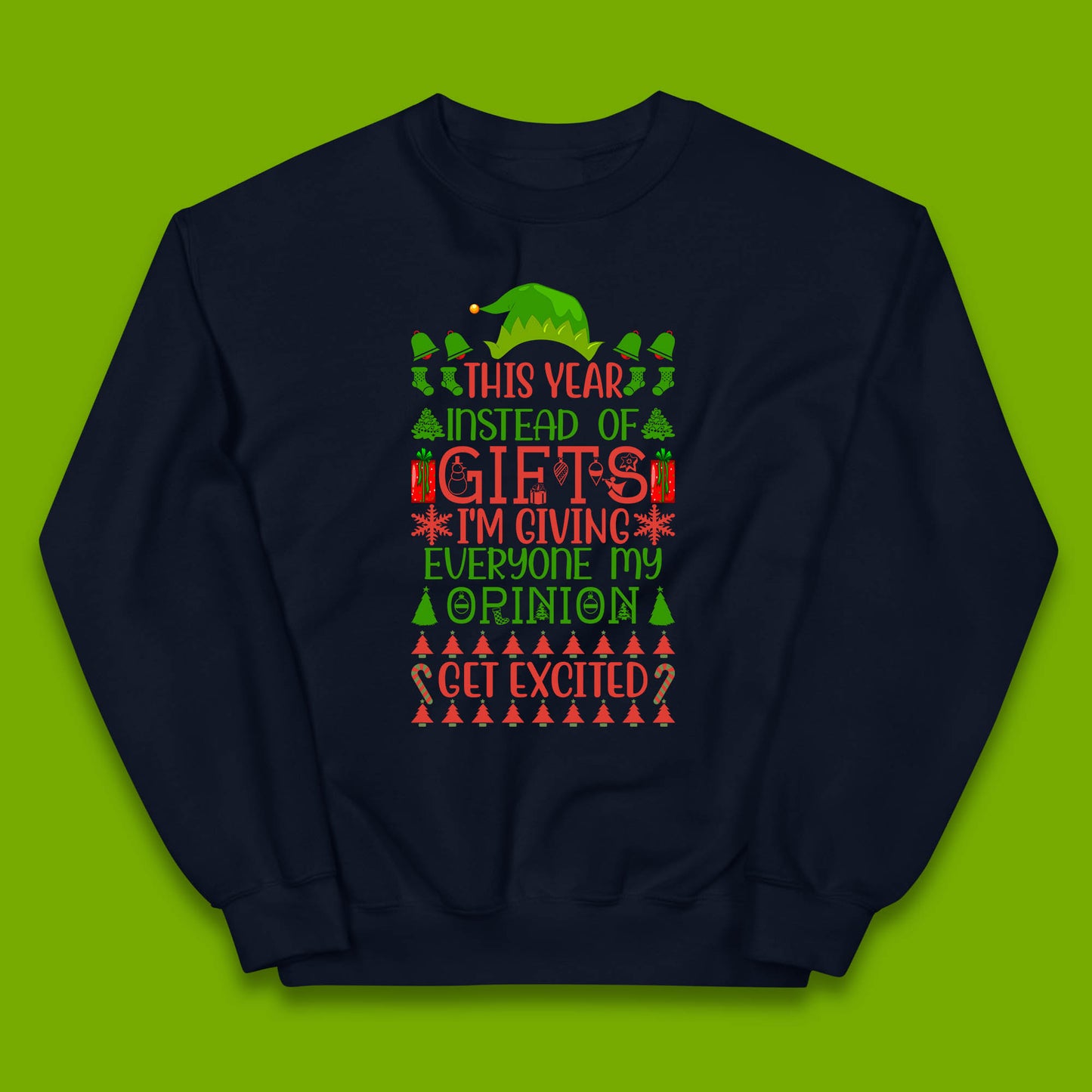 christmas elf jumper