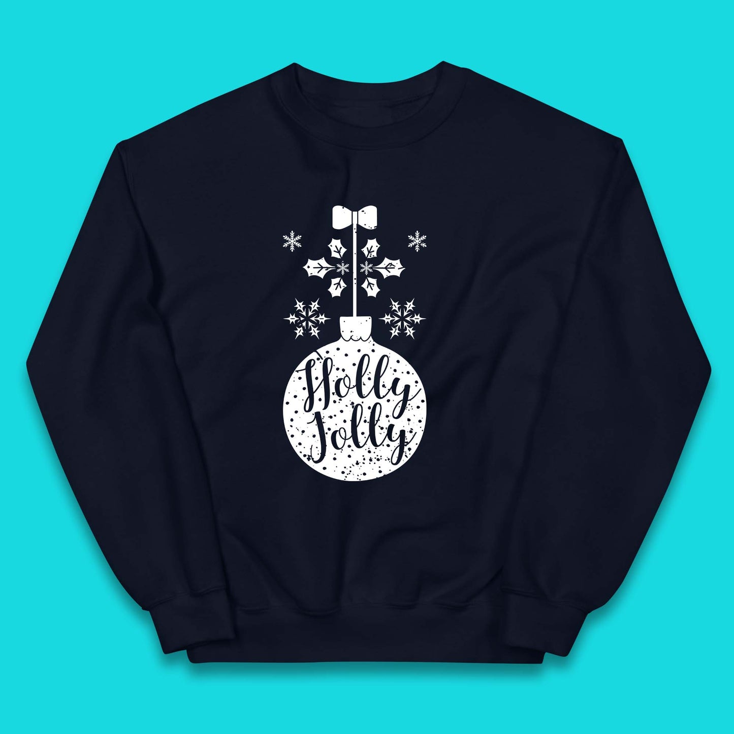 holly jolly christmas jumper