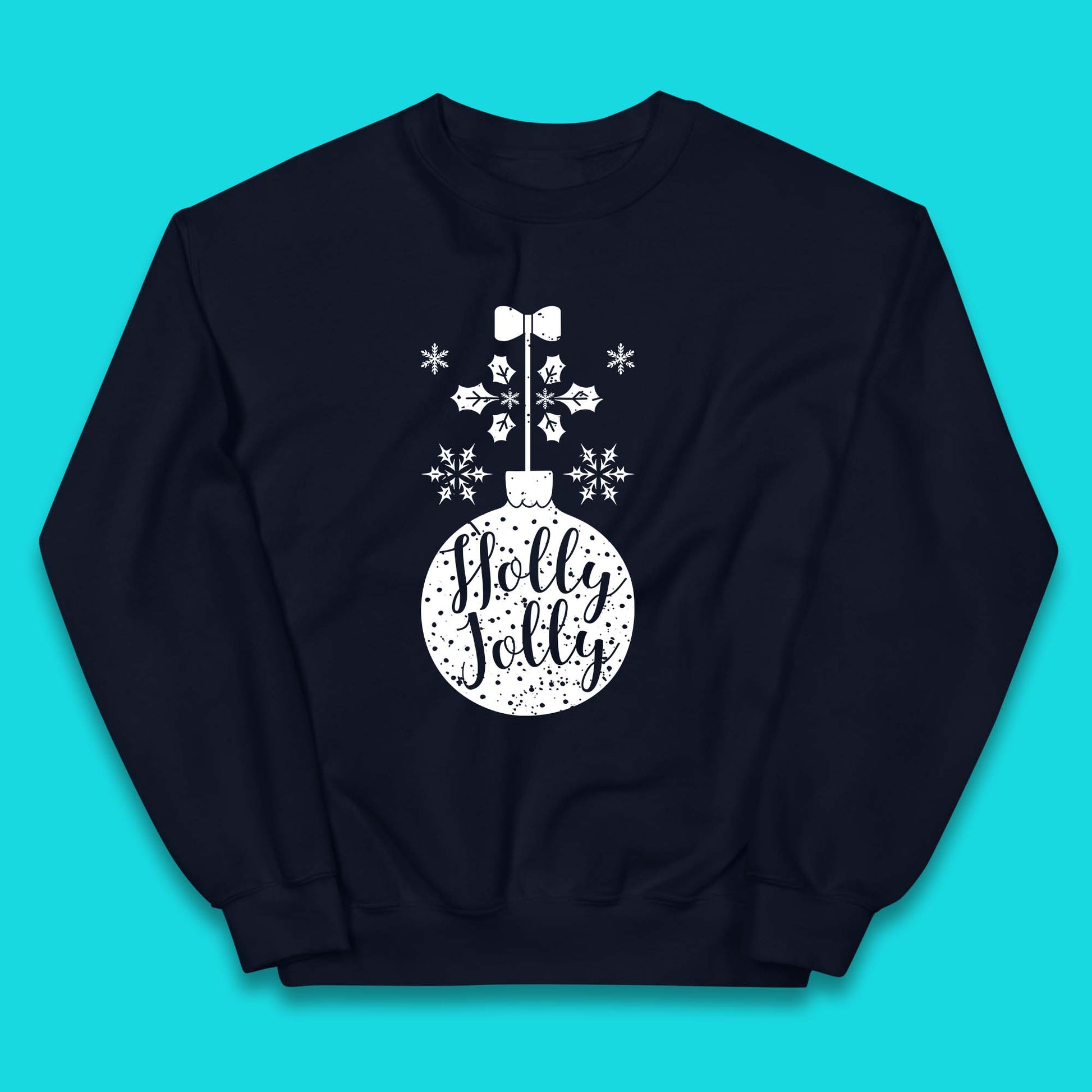 holly jolly christmas jumper
