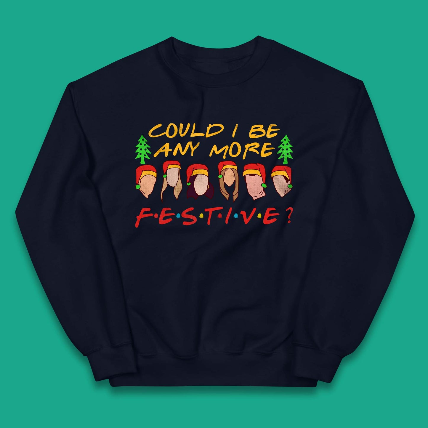 Friends Inspired Christmas Kids Jumper