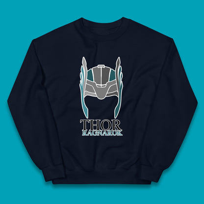 Thor Ragnarok Marvel Avenger Thor Helmet Superhero Movie Character Thor Helmet Ragnarok Kids Jumper