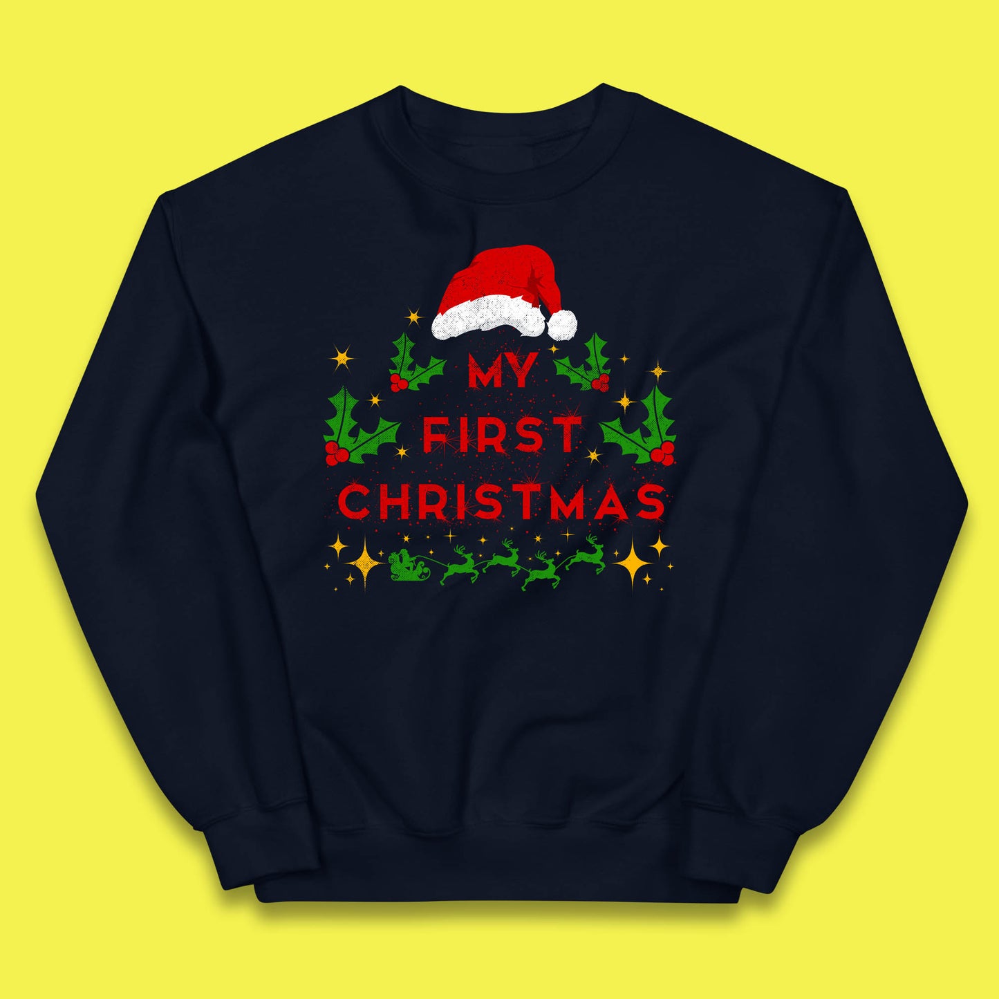my first christmas winter jumper