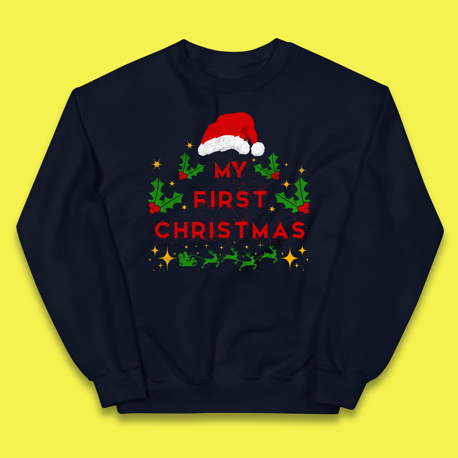 my first christmas winter jumper