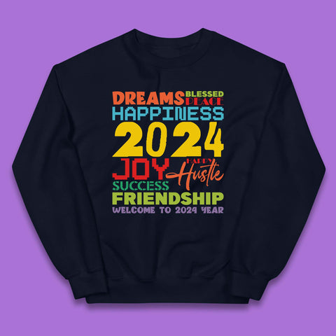 Welcome To 2024 Year Kids Jumper