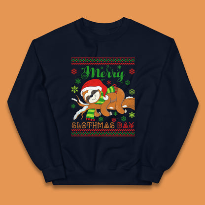sloth christmas jumper