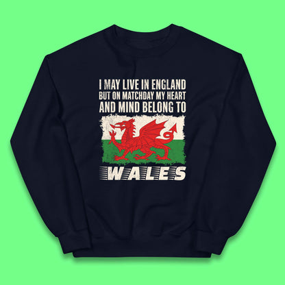 Childrens Wales Football Team Jumper