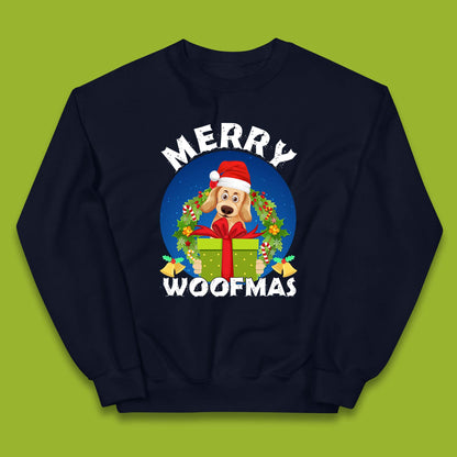 merry woofmas jumper