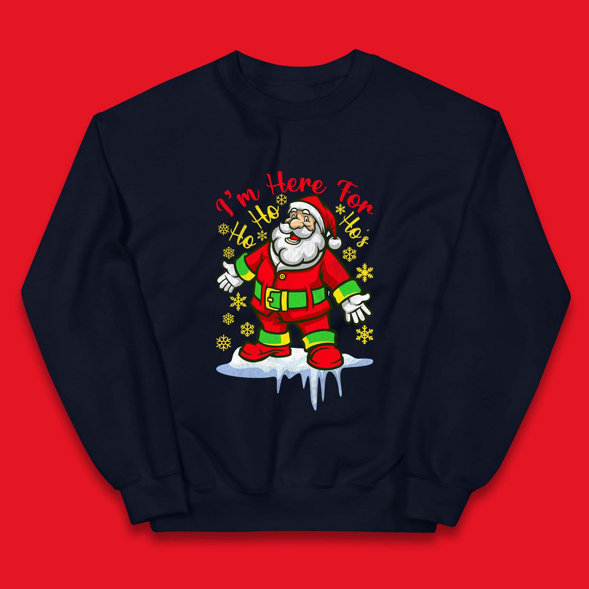 santa claus christmas jumper