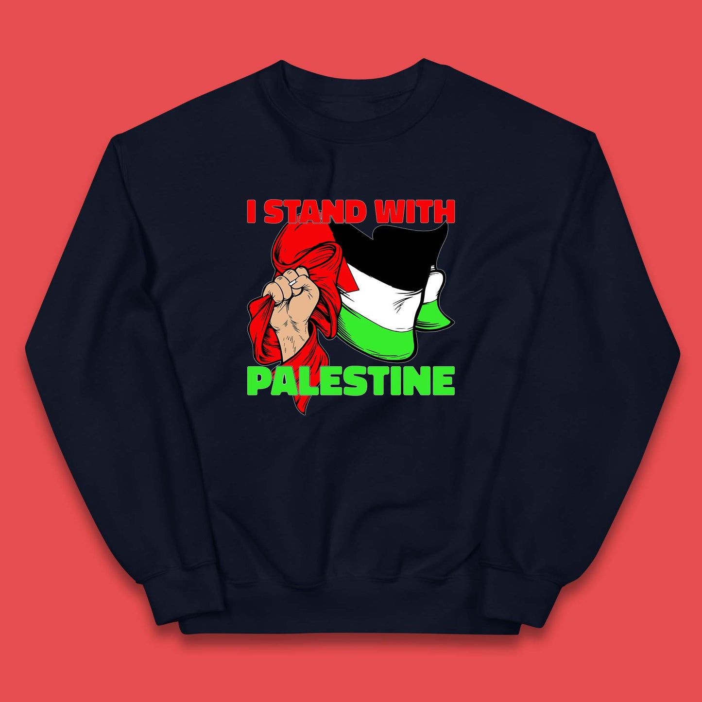Childrens I Stand with Palestine Jumpers UK