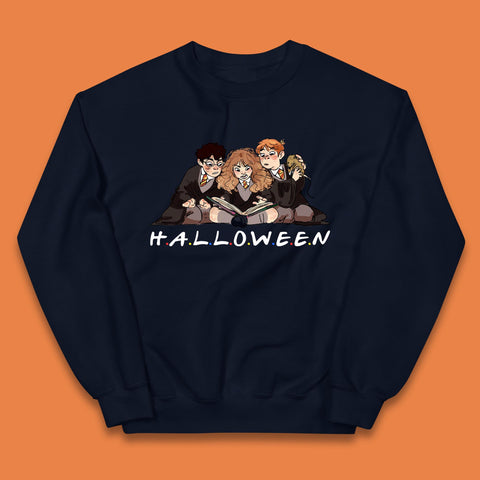 Halloween Harry Potter Series Character Harry, Ron and Hermione Friends Movie Spoof Fantasy Novels Film  Kids Jumper
