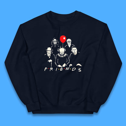 Halloween Friends Horror Movie Killers Characters Halloween Villians Kids Jumper