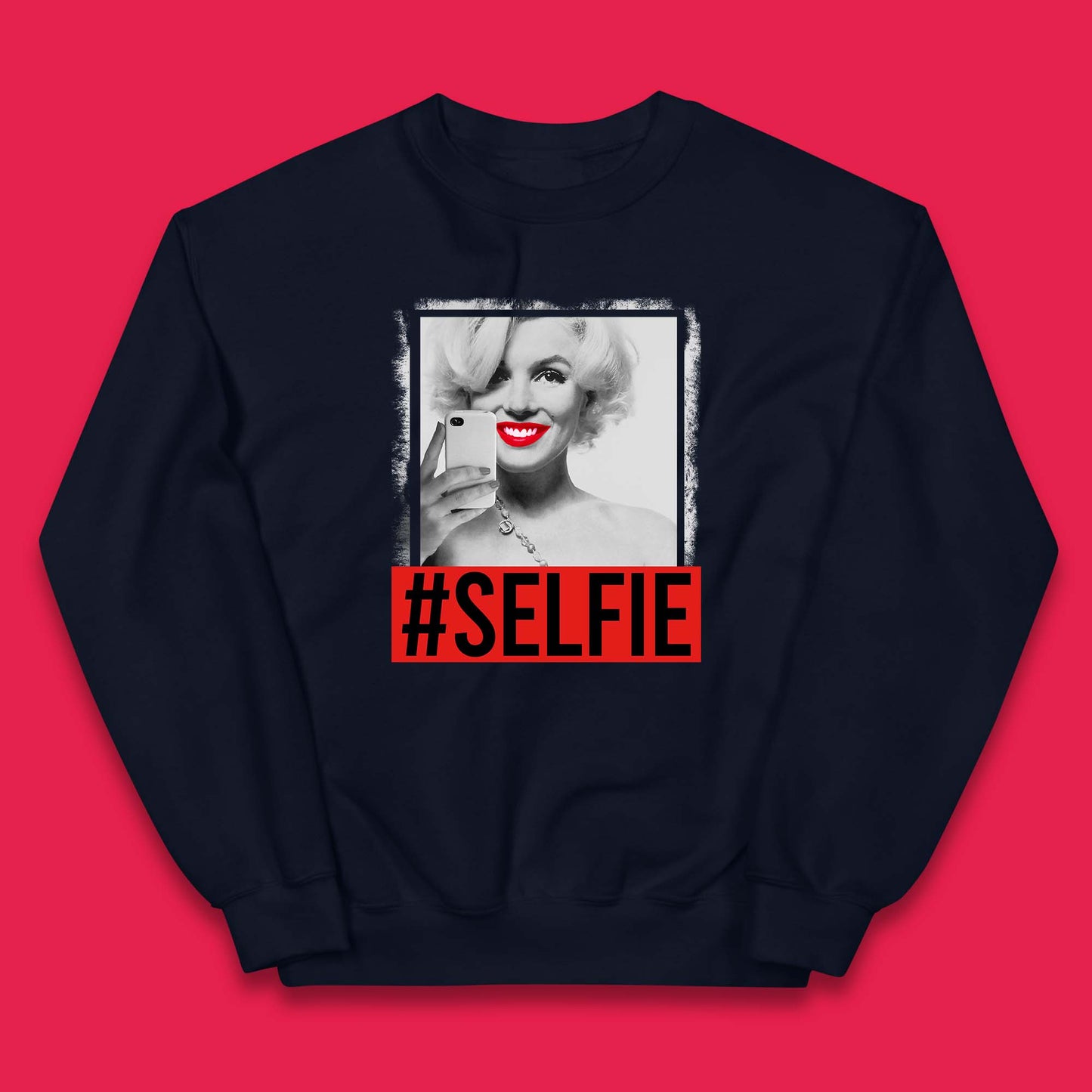 Marilyn Monroe #selfie American Actress Model Singer Hollywood Stars Kids Jumper