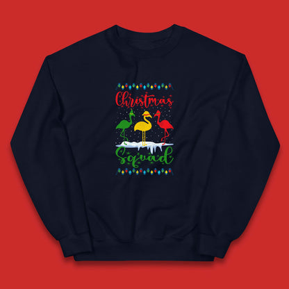 flamingos christmas jumper