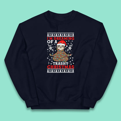sloth christmas jumper