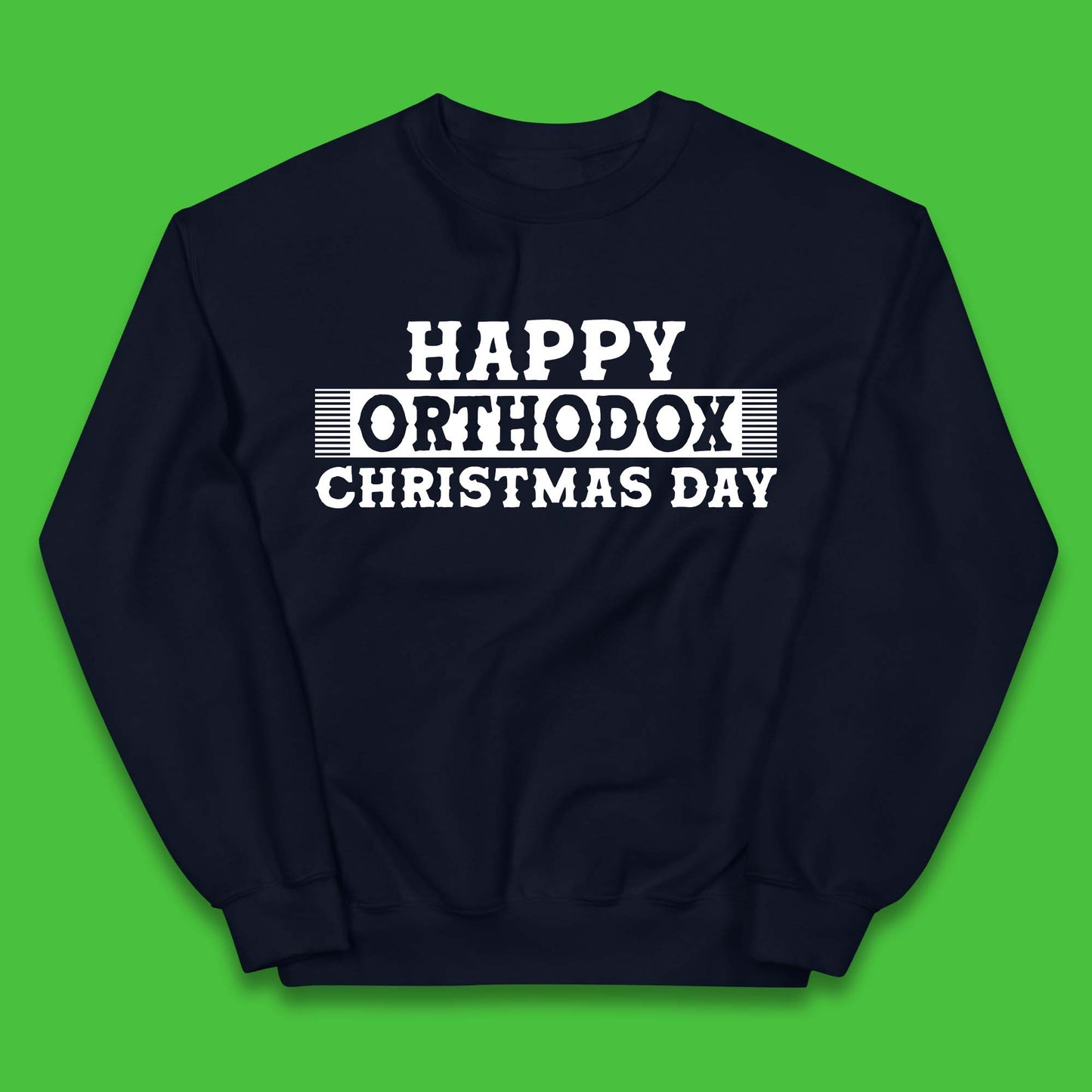 Orthodox Christmas Day Kids Jumper