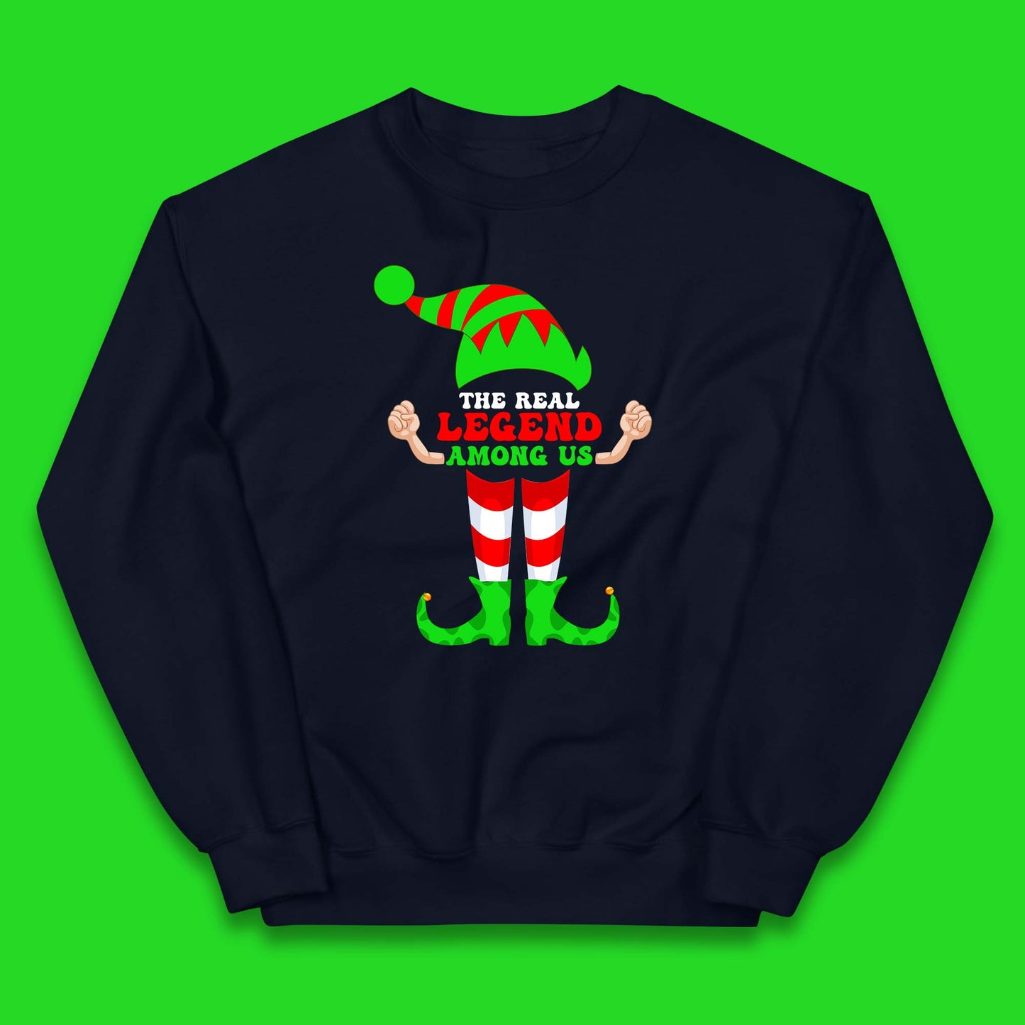 elf costume jumper