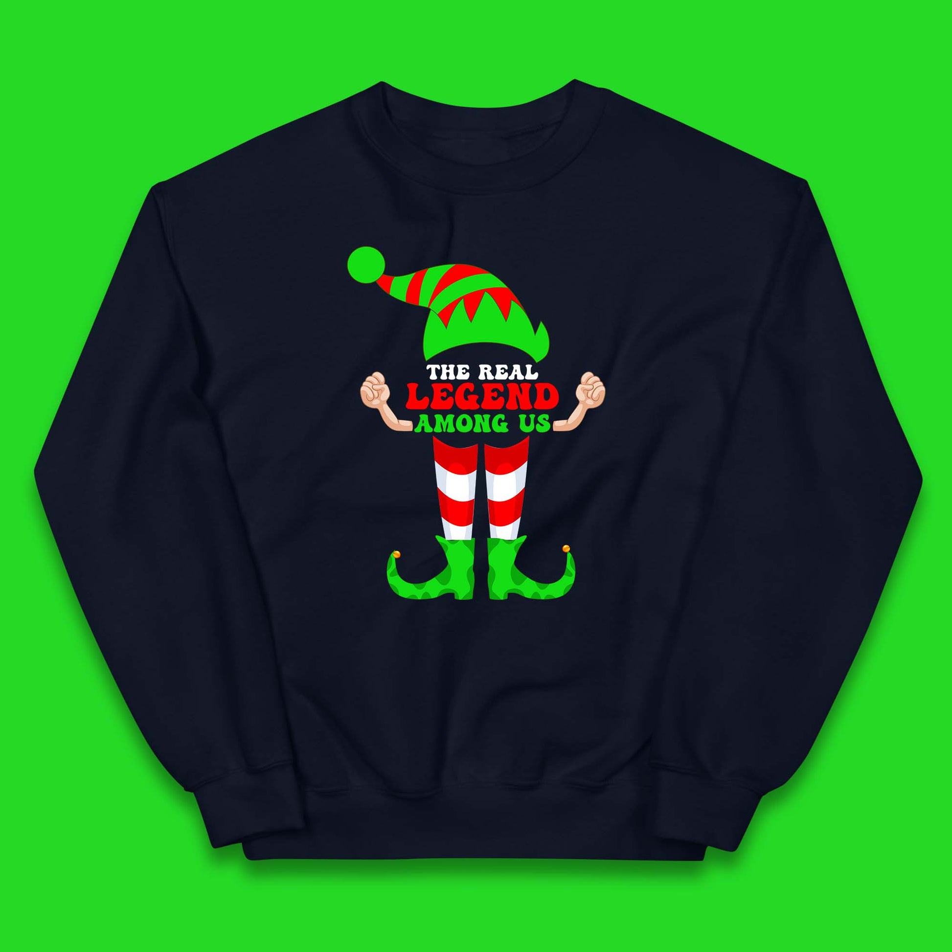 elf costume jumper