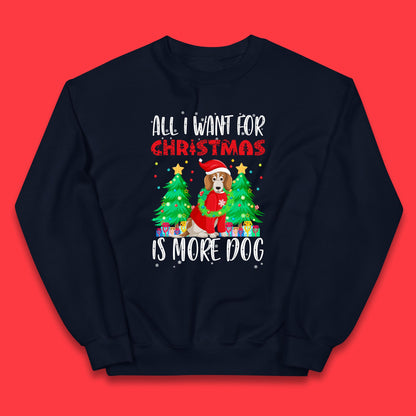 all i want for christmas is more dog jumper