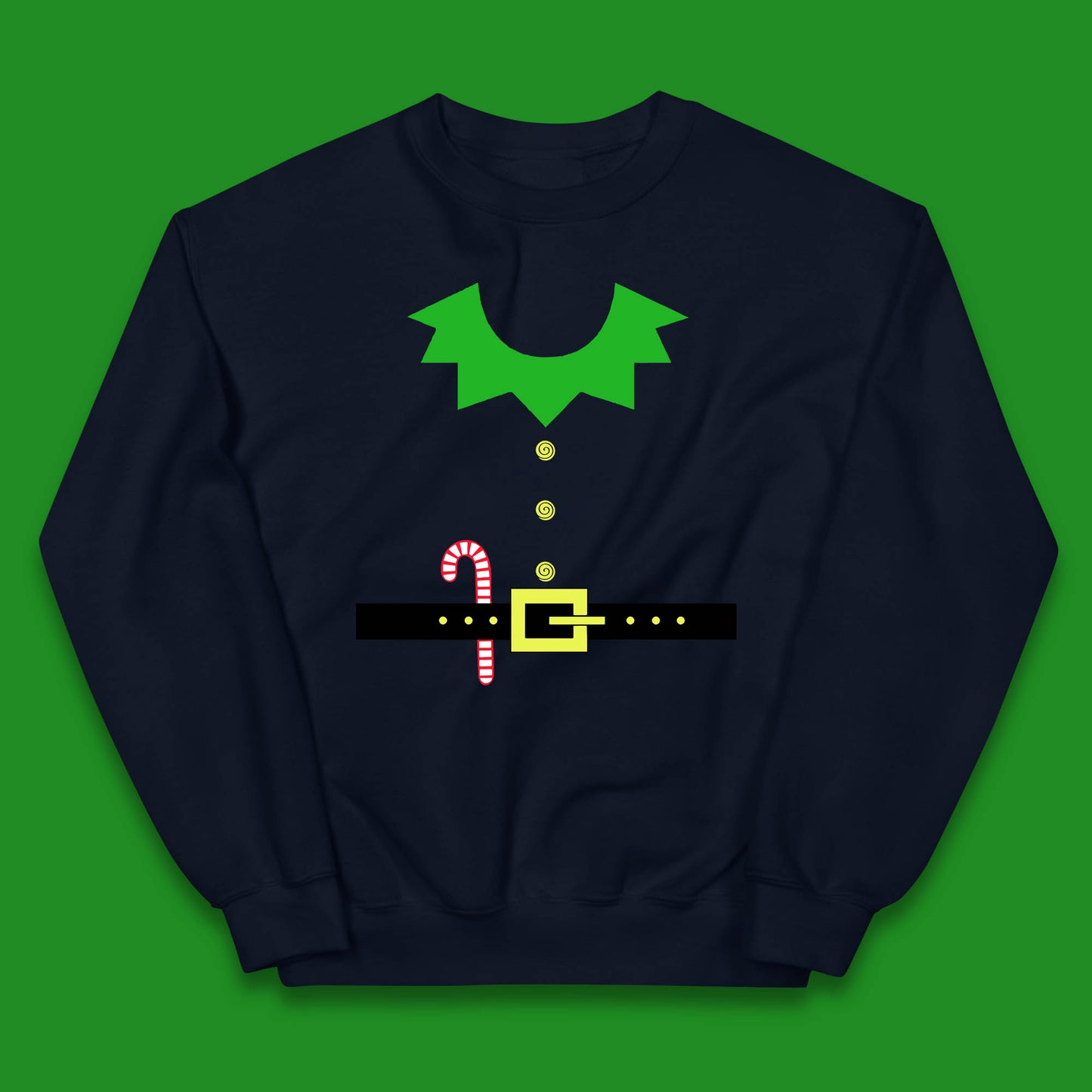 christmas elf costume christmas candy jumper