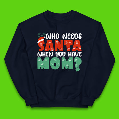 santa mom christmas jumper