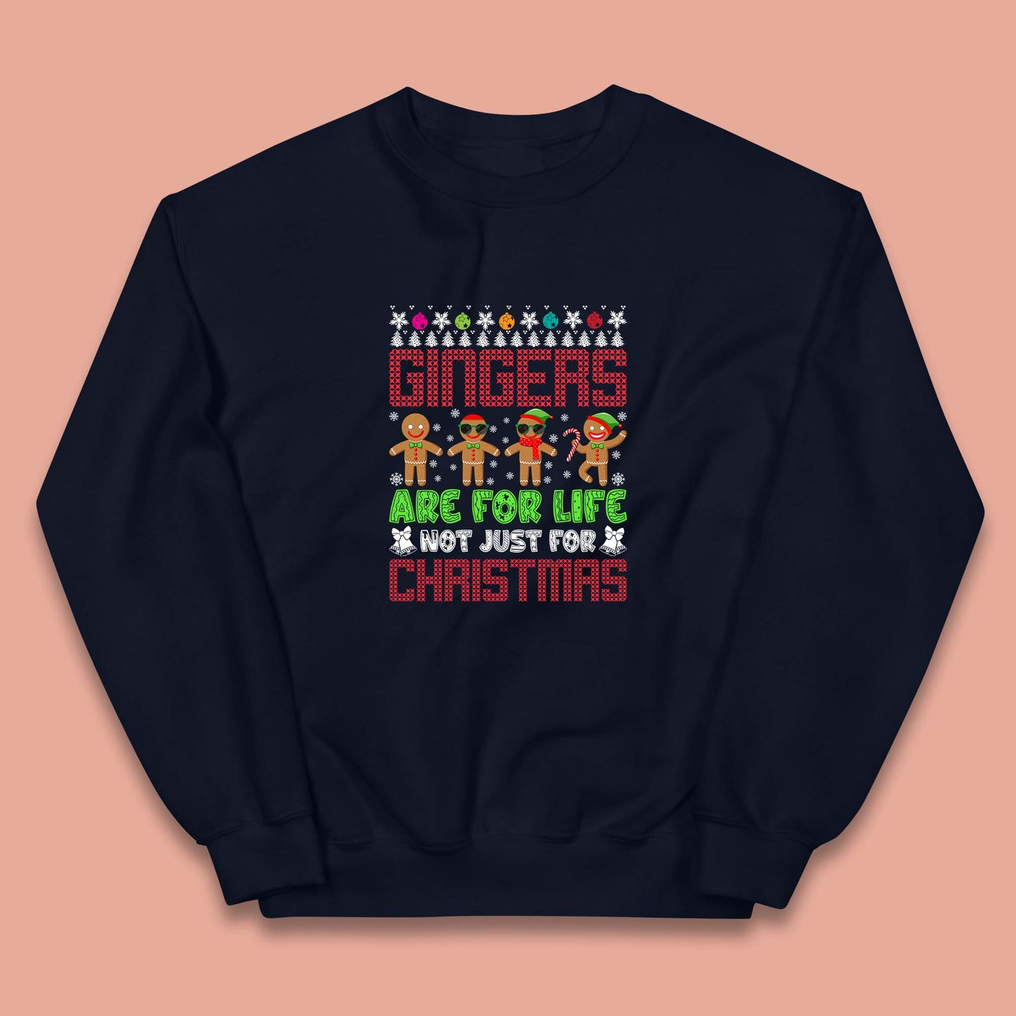 christmas gingerbread jumper