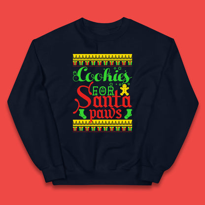 christmas cookies for santa paws jumper