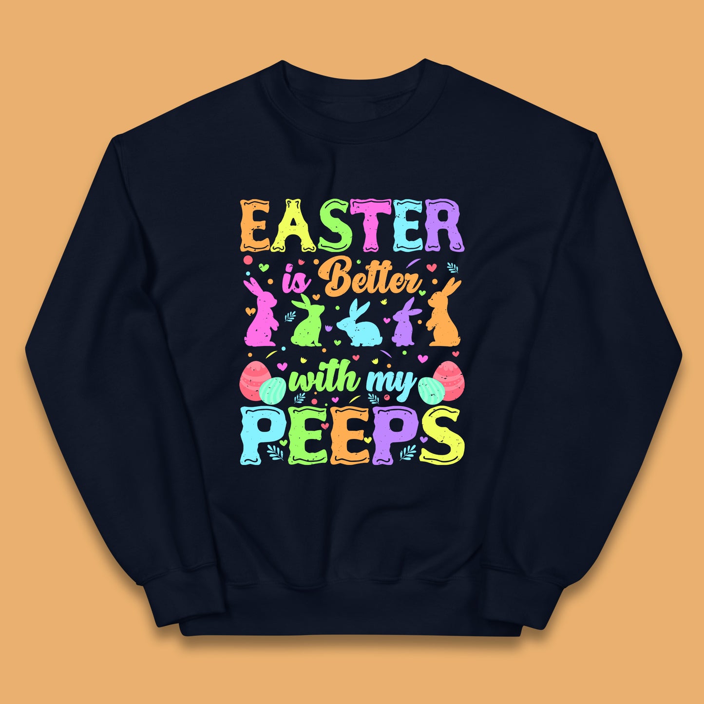 Easter Better With My Peeps Kids Jumper