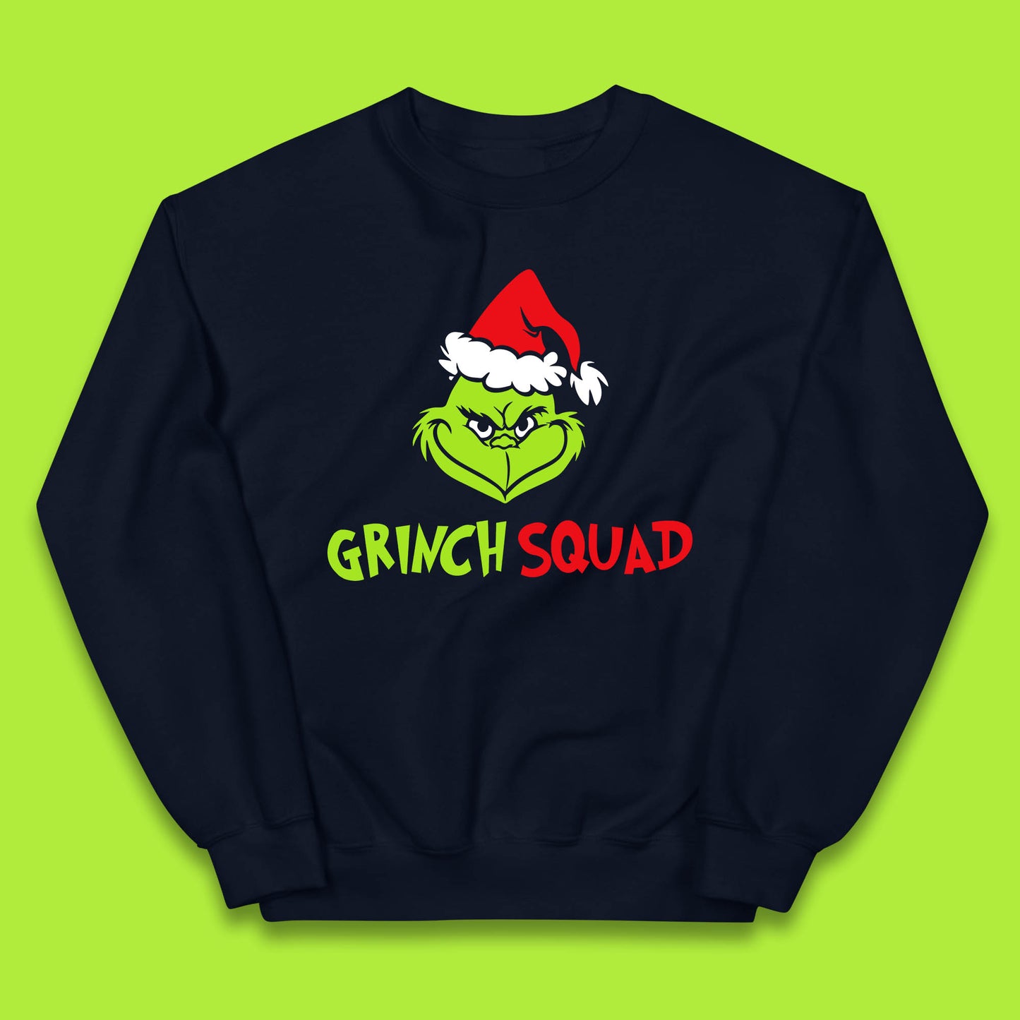 grinch squad christmas jumper