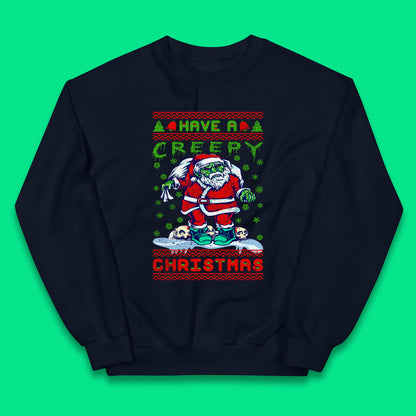 zombie santa claus jumper