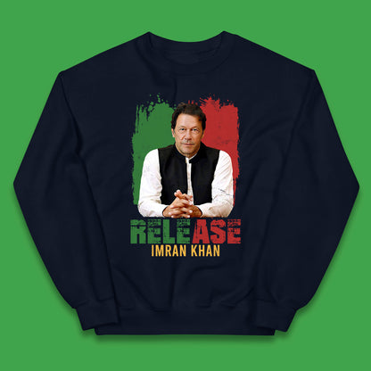 Release Imran Khan Prisoner No 804 Stand With Imran Khan Pakistan Kids Jumper