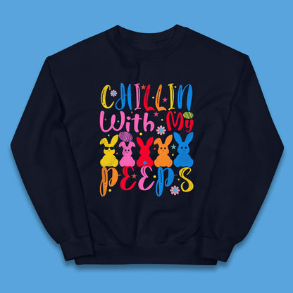 Chillin With My Peeps Kids Jumper