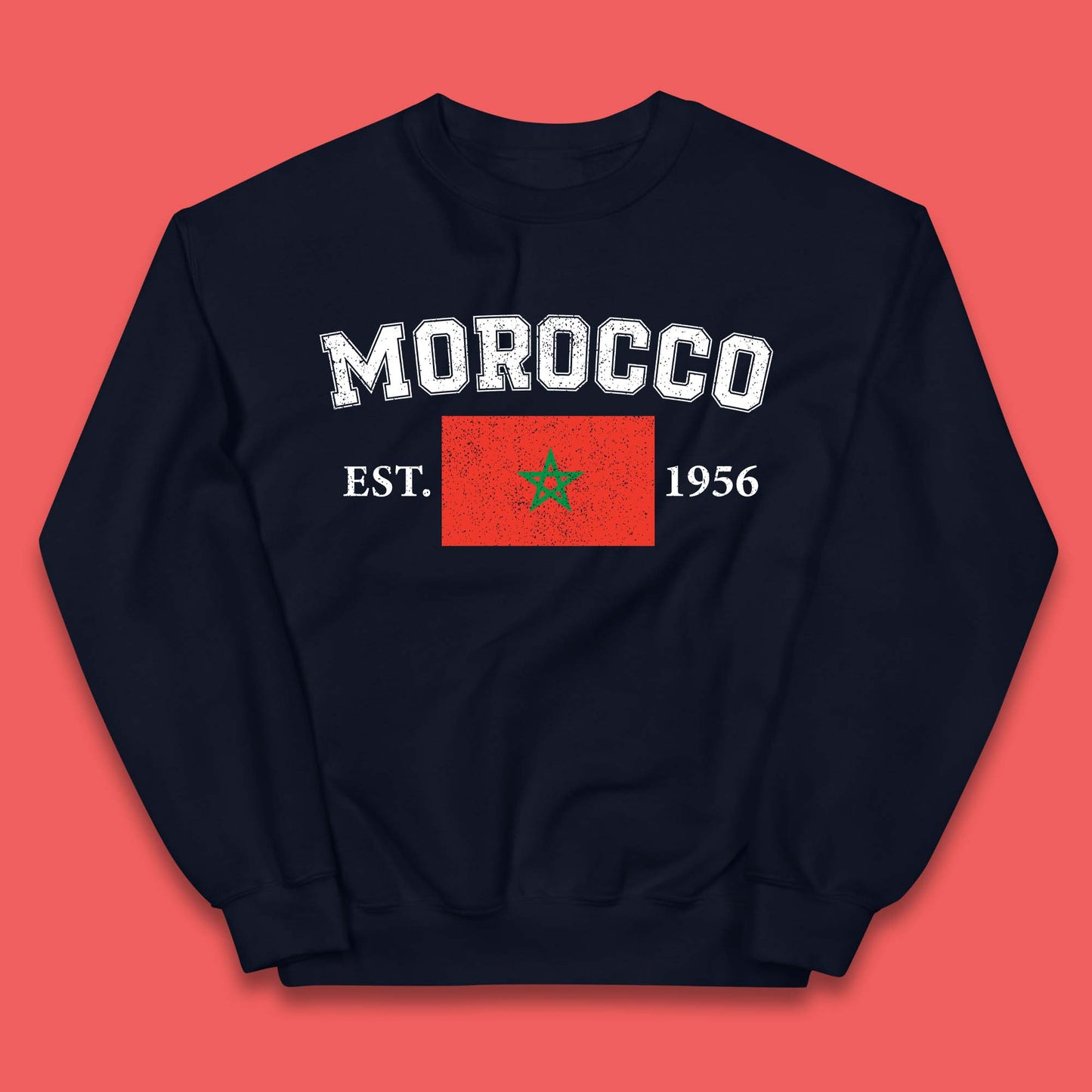 Morocco Est 1956 Kids Jumper