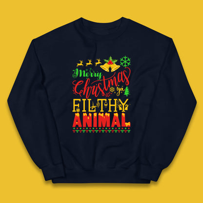 merry christmas ya filthy animal jumper