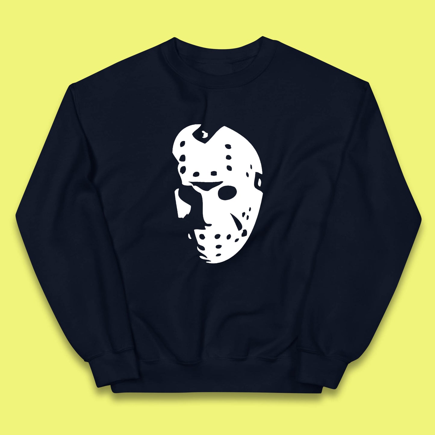 Halloween Jason Voorhees Horror Face Mask Friday The 13th Horror Movie Character Kids Jumper