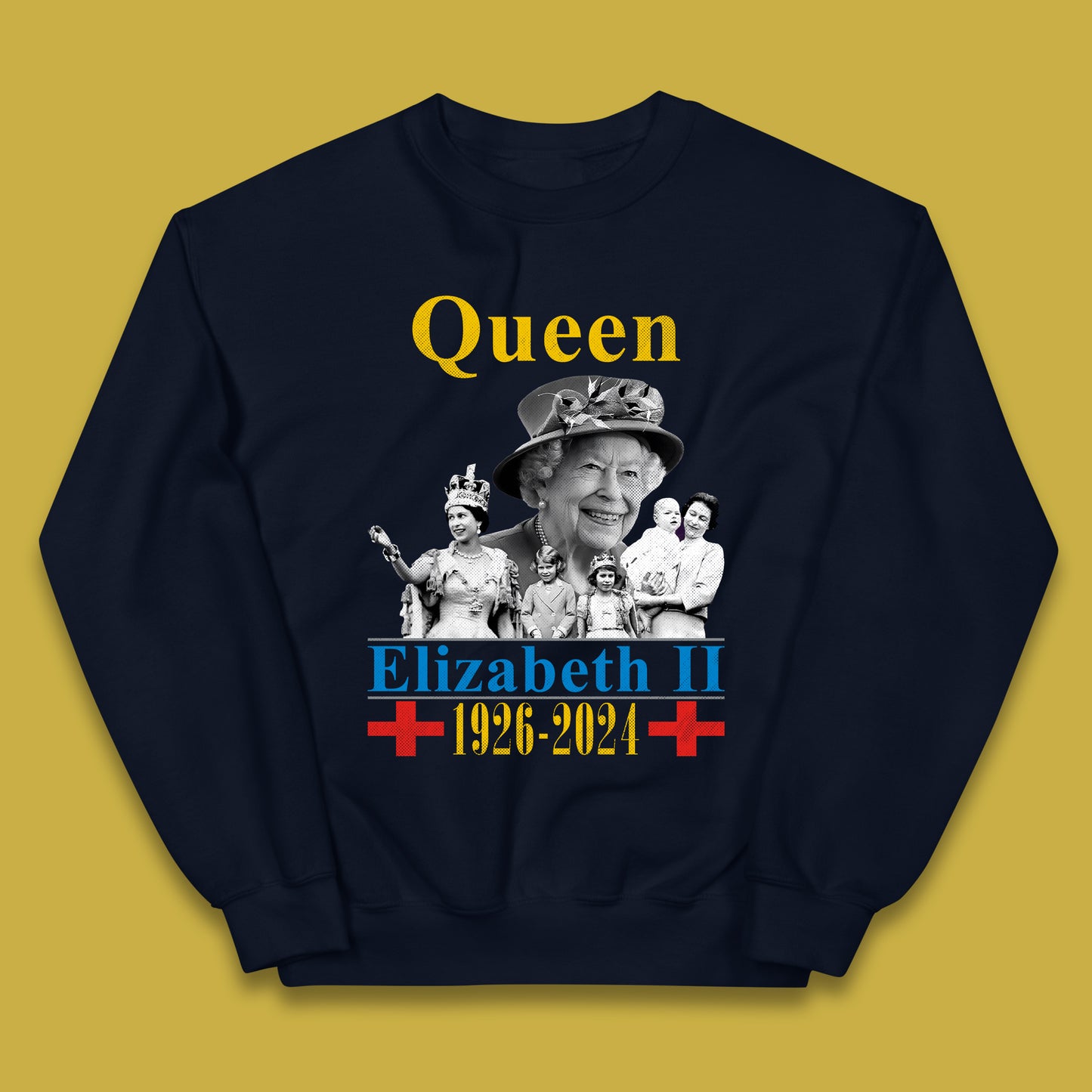 Queen Elizabeth II Kids Jumper
