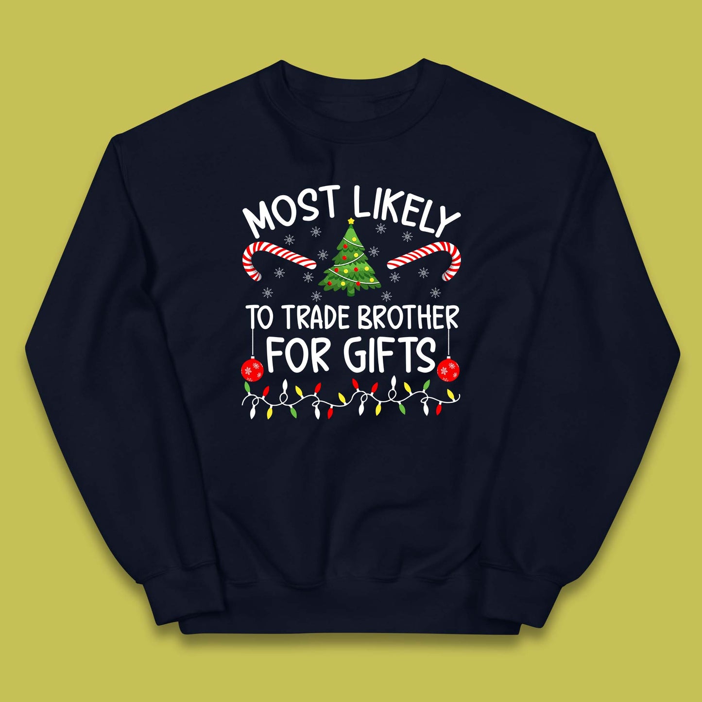 trade brother for christmas gifts jumper