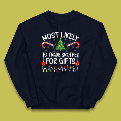 trade brother for christmas gifts jumper