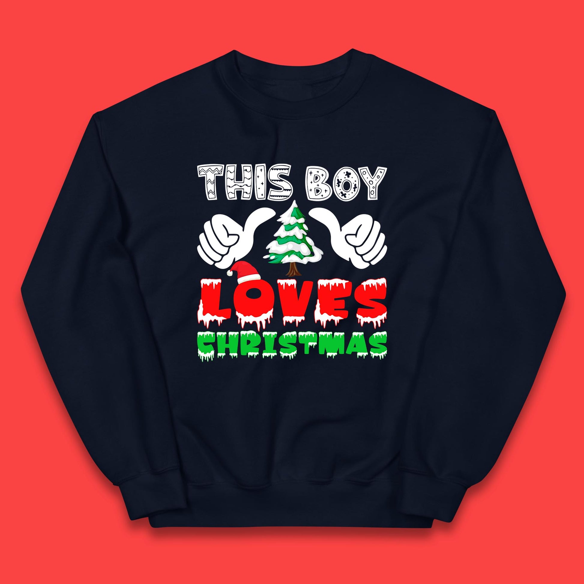 boy christmas jumper