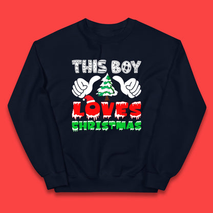 boy christmas jumper