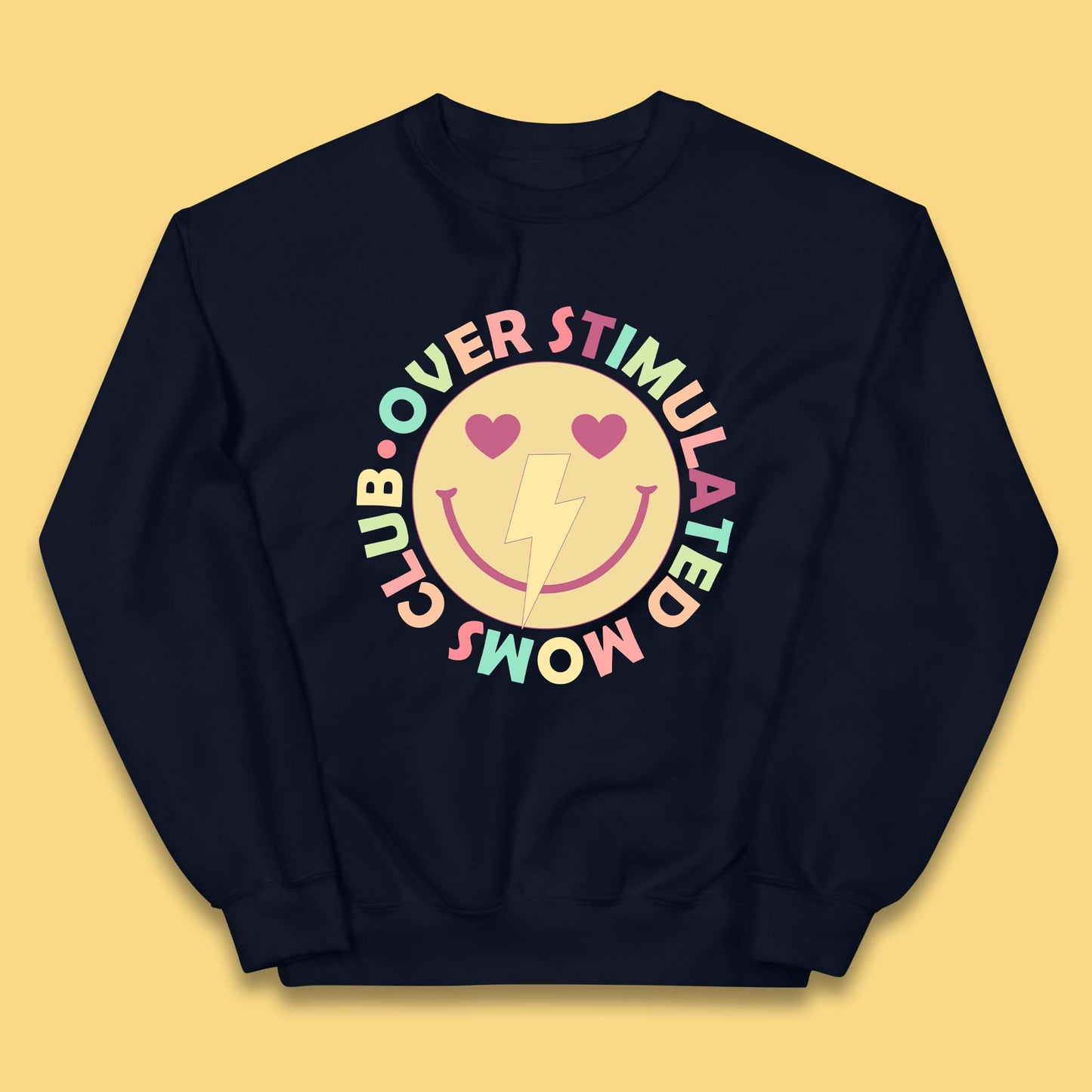Over Stimulated Moms Club Kids Jumper
