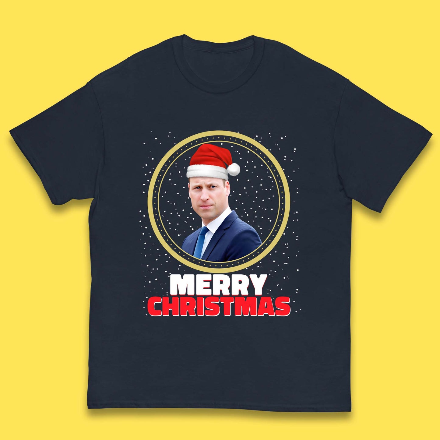 Prince William Christmas Kids T-Shirt