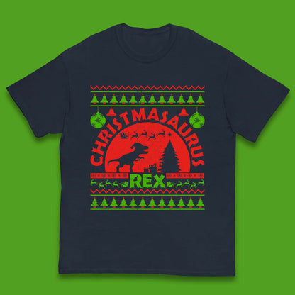 Christmasaurus Rex Kids T-Shirt