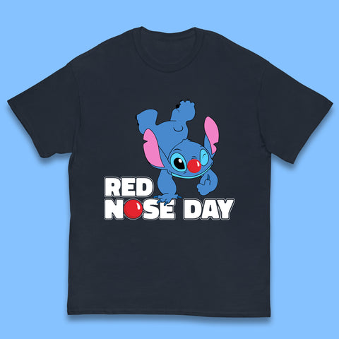 Stitch Red Nose Day Kids T-Shirt