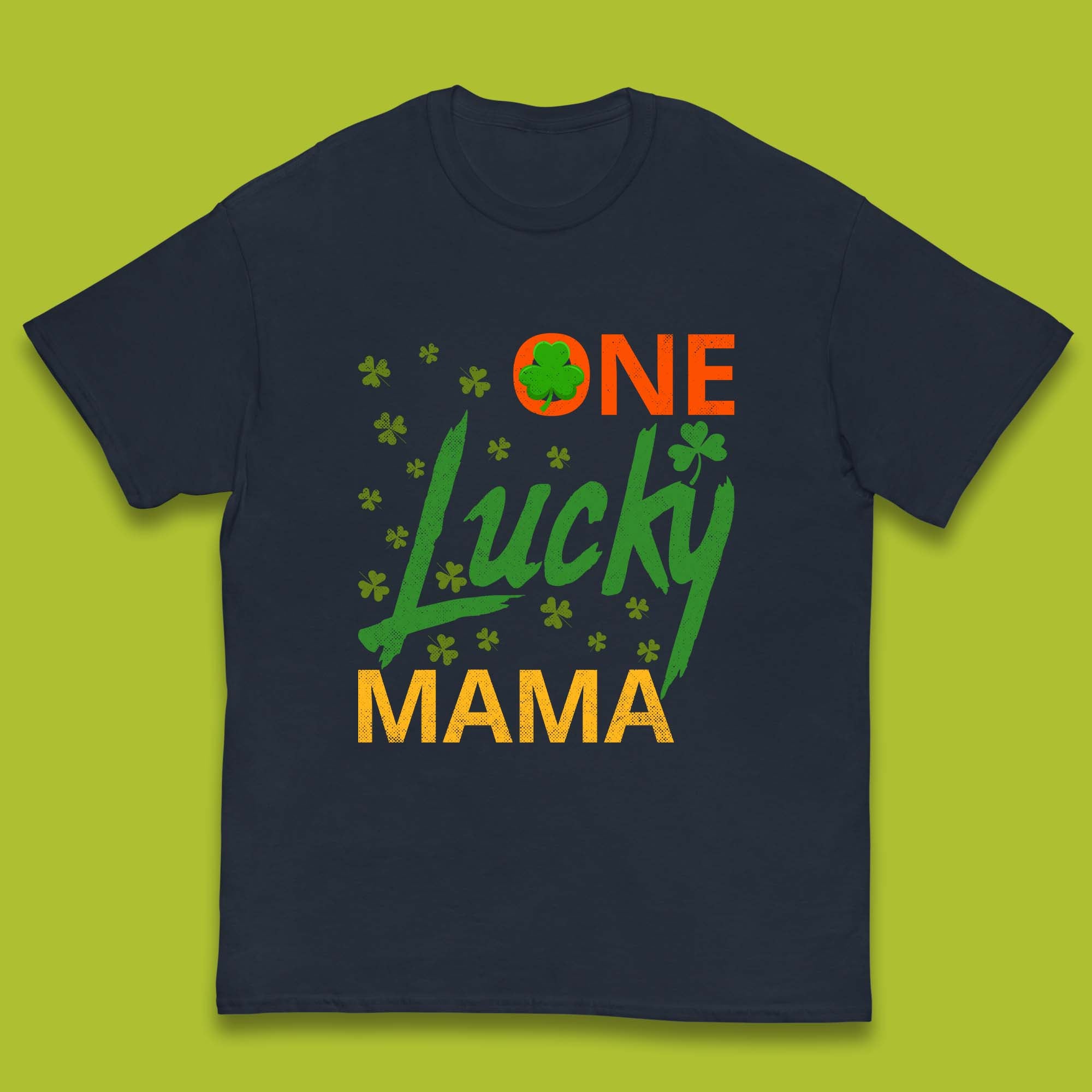 One Lucky Mama Patrick's Day Kids T-Shirt