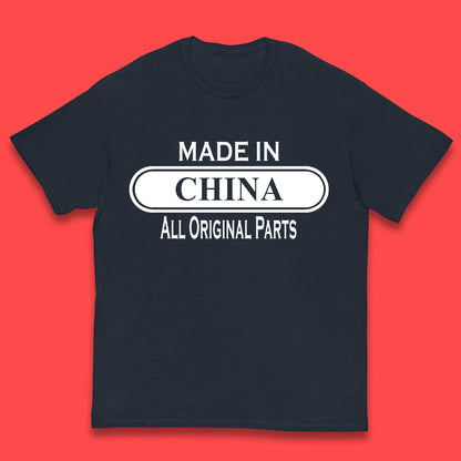 Made In China All Original Parts Vintage Retro Birthday Chinatown City of Westminster, London Gift Kids T Shirt