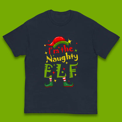 naughty elf t shirt