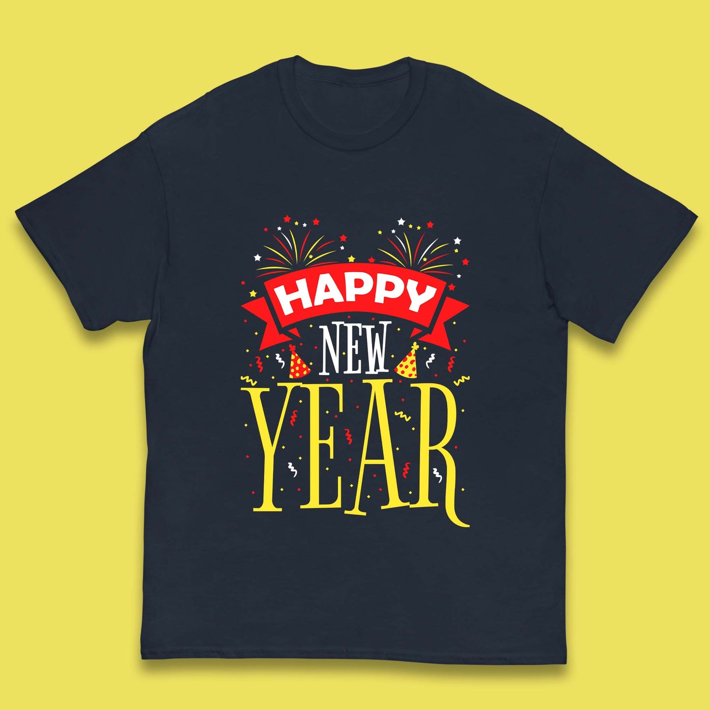 Happy New Year Celebrations Kids T-Shirt